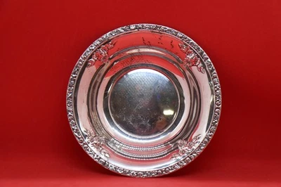 Meadow Rose de Watson 6" Sterling Bon Bowl A229 (1910) 83 g Foto 1 de 4