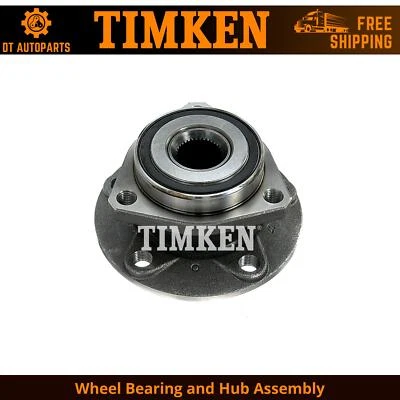 Para 2006-2009 Volkswagen Rabbit FWD rolamento de roda e conjunto de cubo dianteiro Timken - Imagem 1 de 4