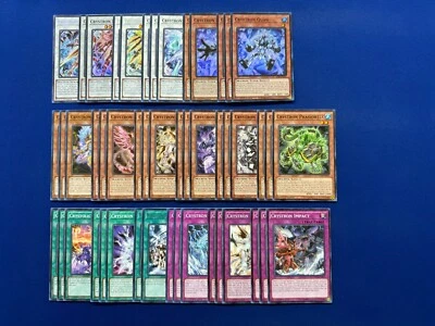 Yu-Gi-Oh! - Complete Crystron Synchro Deck - Image 1 of 4