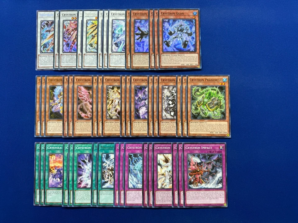 Yu-Gi-Oh! - Complete Crystron Synchro Deck - Image 1 of 4