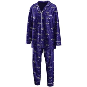 WEAR NFL Baltimore Ravens Women's Pajama Set Size S - Picture 1 of 3