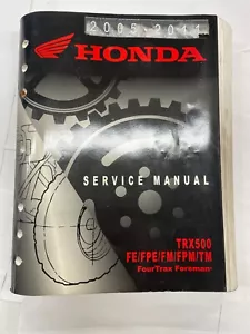 2005-2011 HONDA TRX500 FE/FPE/FM/FPM/TM FOURTRAX FOREMAN SERVICE MANUAL 61HR001 - Picture 1 of 21
