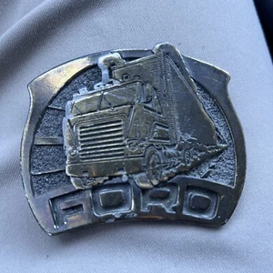 Vintage Limited Edition Ford 3"x2" Belt Buckle (1976) Made In The USA - Picture 1 of 7