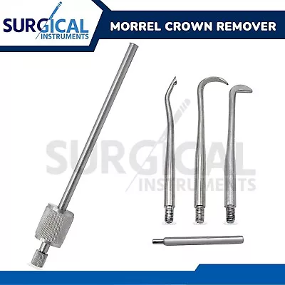 SURGINSTRUMENTS Set Morrel Crown Remover Dental Surgical Instruments Stainless German Grade