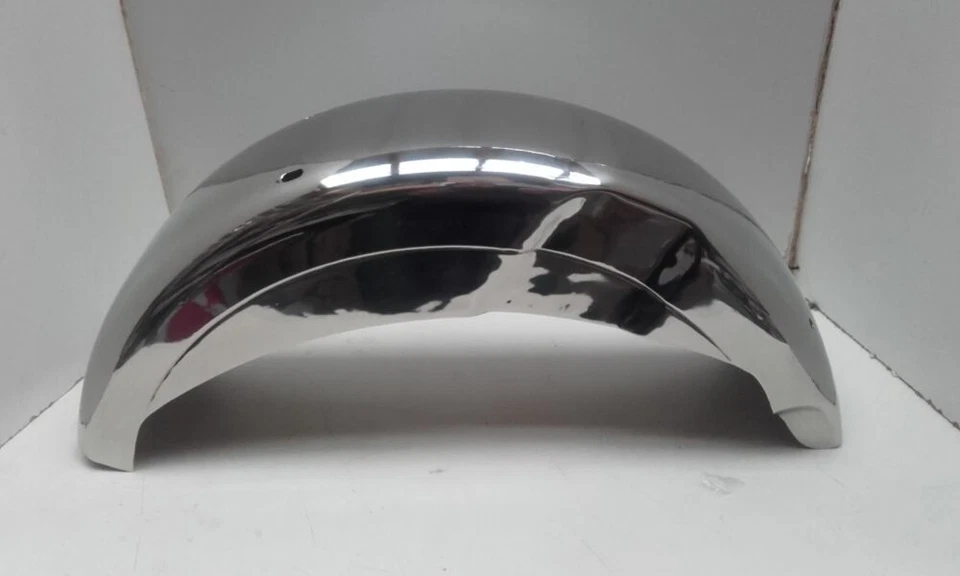 LAMBRETTA TV LI SERIES 2 POLISHED STAINLESS STEEL REAR MUDGUARD - Image 1 of 1