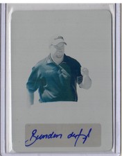2011 Leaf Golf Metal Award Winners Auts Printing Plates Cyan Brendon De Jonge/1