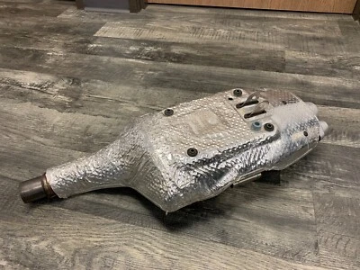 Triumph 2006-2008 Daytona 675 Triple OEM Muffler Exhaust Slip On Pipe #11 * - Image 1 of 4