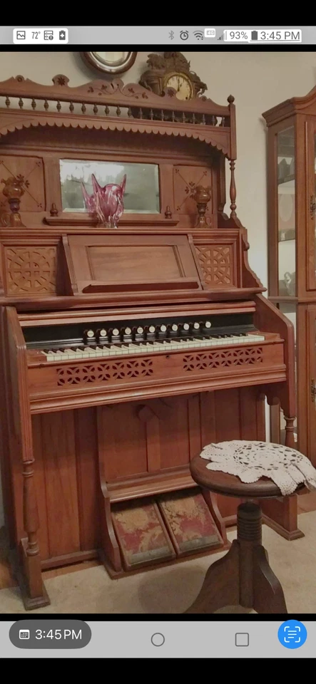 Antique Kimball Pump Organ - Image 1 of 1