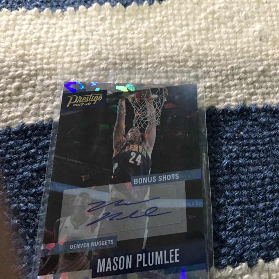 Panini Prestige 2017-18 - Bonus Shots Signatures #21 Mason Plumlee (AU) Foto 1 de 2