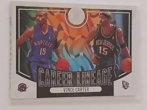 Panini Illusions Vince Carter 2020-21 linaje profesional #9 Toronto Raptors Nets - Imagen 1 de 2