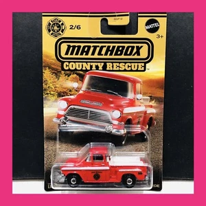 2023 Matchbox 1957 GMC StepSide County Rescue #2 Walmart Exclusive - Picture 1 of 4
