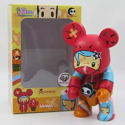 QEE COLLECTION Sahara 8" Red Vinyl Figure - Toy2r/Tokidoki (2007) Simone Legno - Image 1 of 4