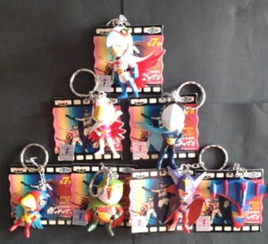 Ninja Team Gatchaman Mini Schlüsselanhänger insgesamt 7 Typen, Tatsunoko Productions selten - Bild 1 von 18