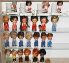 ARAL === SAMMLUNG 24 x Werbe Figur Gummi Puppe Reklame Maskottchen