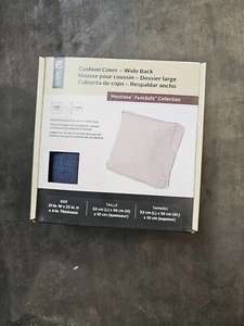 Accesorios clásicos Montlake FadeSafe patio salón cojín trasero cubierta deslizante - Imagen 1 de 4