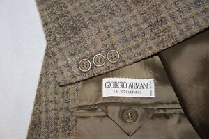 VTG GIORGIO ARMANI Made in Italy 43R Wool/Nylon Heavy Blended Color Sport Coat