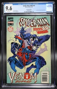 Spider-Man 2099 (1992) #35 Newsstand Cover B CGC 9.6 White Pages 1st Venom 2099 - Picture 1 of 3