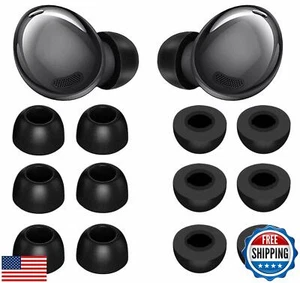 Samsung Galaxy Buds 2 Pro Ear Tips - Medium Size Memory Foam, Noise Reducing - Picture 1 of 5
