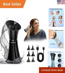Electric Ear Wax Removal System, Water Powered Ear Cleaning Tool with Irrigat... - Picture 1 of 6