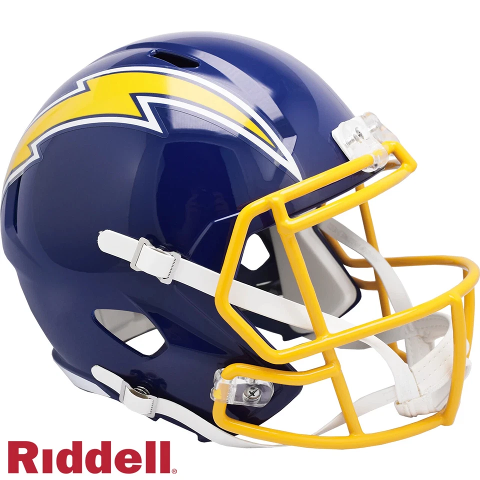 LOS ANGELES CHARGERS 1974-1987 T/B NFL FULL SIZE SPEED REPLICA FOOTBALL HELMET! - Image 1 of 1