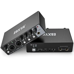 USB Audio Interface EBXYA 24-Bit/192 kHz USB Soundkarte für Mac PC Phone Mit ... - Bild 1 von 9