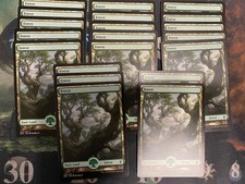 Lot of 20x Forest #274 - Tianhua X Art - BFZ Zendikar - MTG Magic NM FULL ART