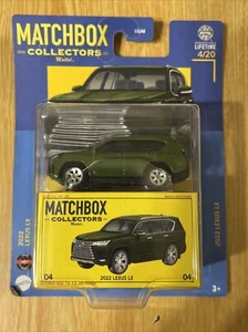 Matchbox Collectors Series 2024 #4 2022 Lexus LX Green - Picture 1 of 2
