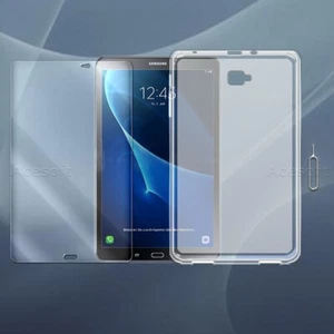 Shatterproof Screen Protector + TPU Case for Samsung Galaxy Tab A 10.1" SM-T580N - Picture 1 of 1