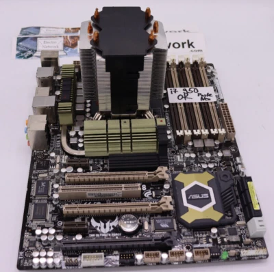 Asus Sabertooth X58 Motherboard PC Bundle mit Intel Core i7 950 - Bild 1 von 4