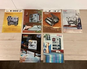 Genuine Akai Reel to Reel Brochure Advertisements x 6 - Bild 1 von 7