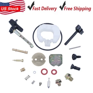 Carburetor Repair Solenoid Gasket Rebuild Kit Fit Honda GX390 GX340 13HP 11HP - Picture 1 of 6