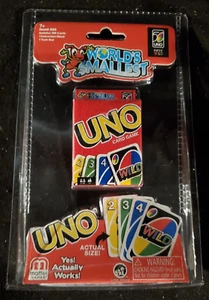 UNO: Worlds Smallest Card Game - Complete Rare Collectible / 2023 Hasbro - Picture 1 of 2