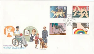 (138343) Disabled Year GB Philart FDC HOUSE OF LORDS 1981 - Picture 1 of 1
