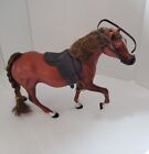 Marchon Horse Figure 1988 Grand Champion GC Brown with Saddle White Stripe Face