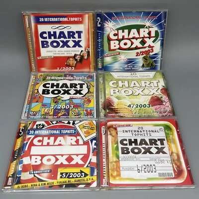 CHART BOXX 2003 1-6komplett CD Bundle  Zustand gut - Bild 1 von 4