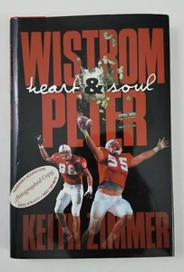 Jason Peter Grant Wistrom Nebraska Cornhuskers Signed Heart Soul Hardcover Book - Bild 1 von 4