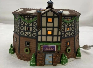 DEPARTMENT 56 HISTORICAL LANDMARK SERIES DICKENS VILLAGE - THE OLD GLOBE THEATER - Picture 1 of 12