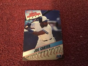 Kraft Singles1995 Superstar #2 of 30 Stand up Foldable Baseball Card Joe Carter 