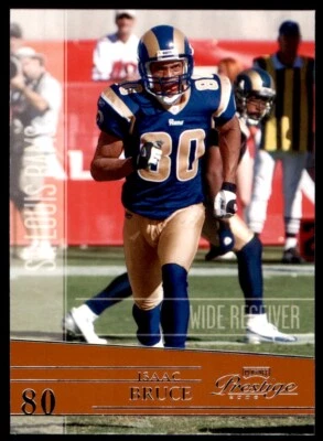 2006 Playoff Prestige #134 Isaac Bruce St. Louis Rams - Image 1 of 2