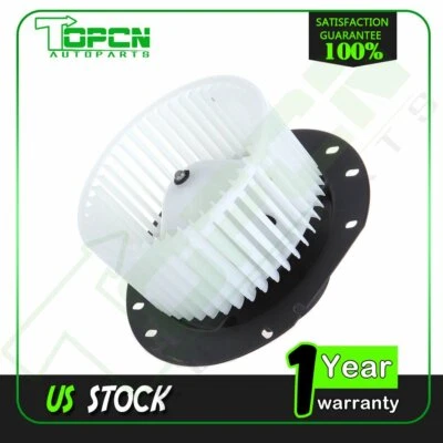 Fits 1998-2002 Ford E-250 Econoline Club Wagon HVAC Heater Blower Motor with Fan Foto 1 de 4