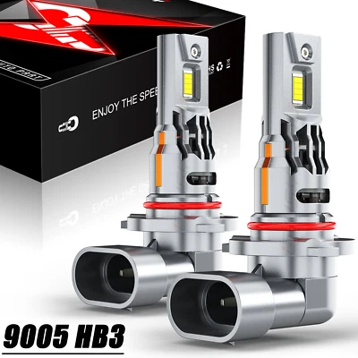 9005 HB3 LED Headlight Bright Fog Light Bulbs For Kia Seltos 2020-2022 2023 2024 - Image 1 of 4