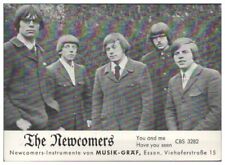 V6153/ The Newcomers Beat- Popgroup Karta z autografem z lat 60.