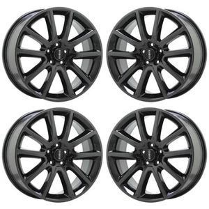 19" Lincoln MKZ Black Chrome wheels rims Factory OEM set 3953 EXCHANGE - Picture 1 of 8