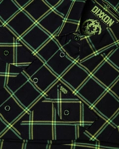 DIXXON Flannel Municipal Waste Sz XL Wave of Death Sadistic Magician Brand New - Picture 1 of 3