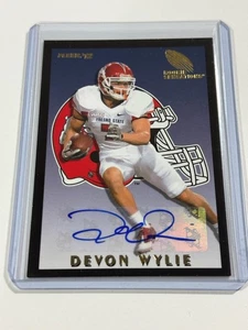 2012 Fleer Retro 1993 Fleer Rookie Sensations Devon Wylie #RS-59 RC Auto - Picture 1 of 2