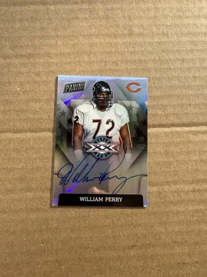 2022 Panini Spectra 2021 Super Bowl Signatures Prizm William Perry #SBXX-WP Auto - Image 1 of 2