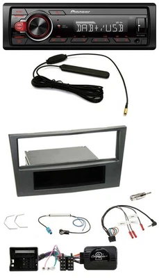 Pioneer MP3 DAB 1DIN Lenkrad USB Autoradio für Opel Antara Astra H Zafira B char - Bild 1 von 4