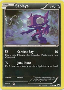Pokemon - Sableye - 62/108 - Uncommon - BW - Dark Explorers - NM - Picture 1 of 1