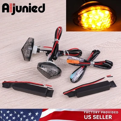 Luces LED de señal de giro de montaje empotrado para HONDA CBR600RR 1000RR CBR600F CBR 600 F4i Foto 1 de 4