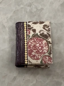 Micro Miniature Book E. B. BROWNING - SONNETS Jane Bernier Borrowers Press #164 - Bild 1 von 4